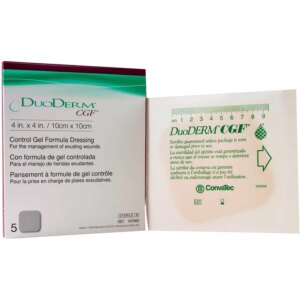 Băng dán vết thương Duoderm CGF Convatec chăm sóc vết thương, hỗ trợ quá trình lành vết thương (5 miếng)